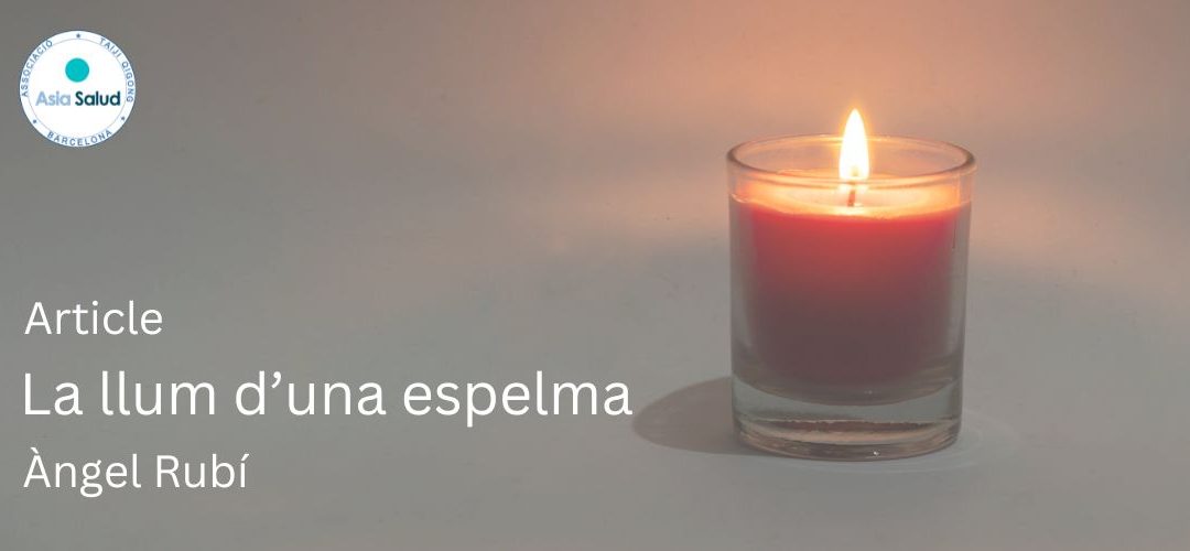 La llum d’una espelma