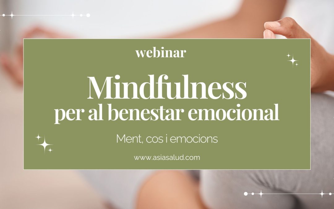 Webinar Mindfulness per al Benestar Emocional